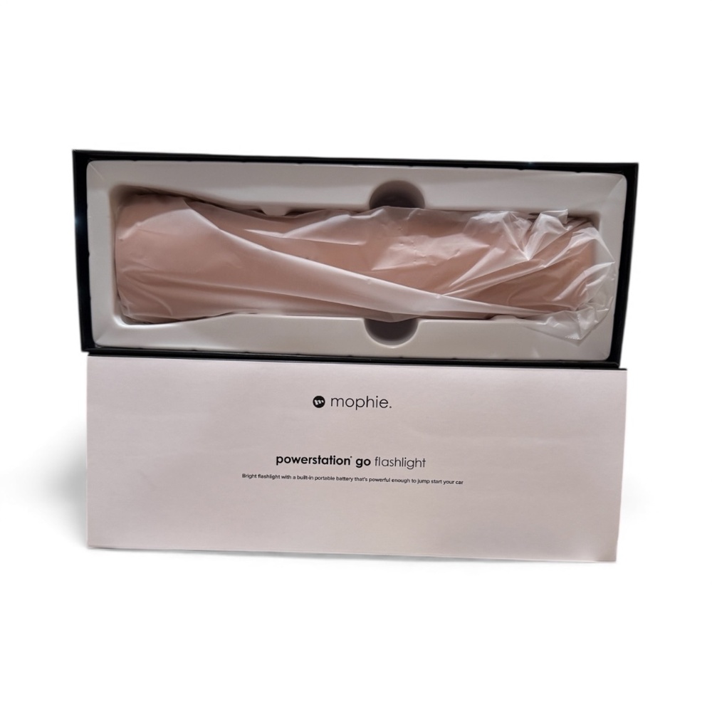 mophie Powerstation GO Flashlight - Portable Car Jump Starter - PINK